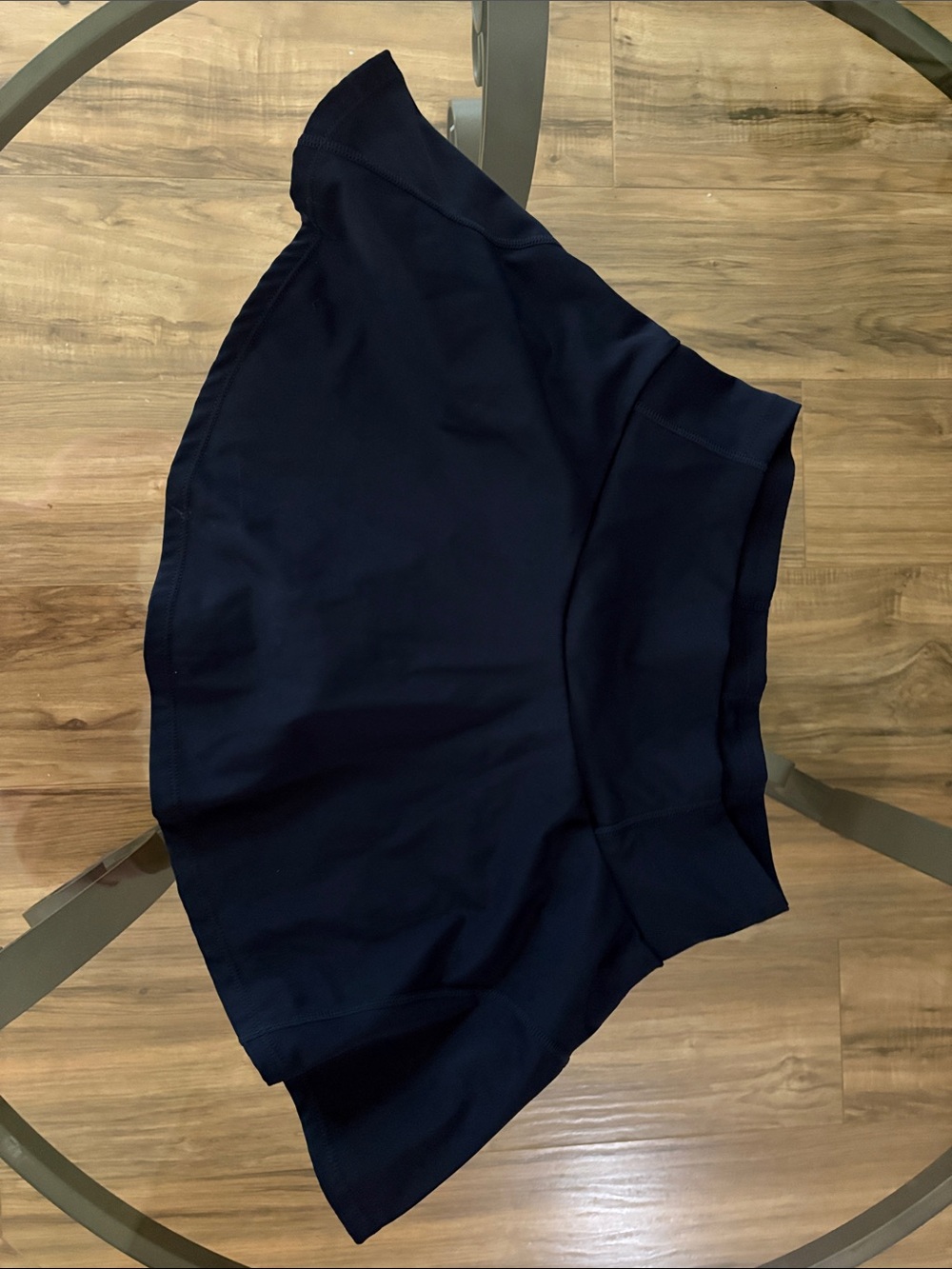 Navy A-Line Mini Skirt